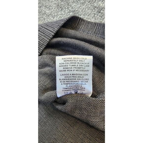 Nat Nast Shirt Mens Small Grey Performance Polo Short Sleeve Classic Casual - Picture 11 of 11